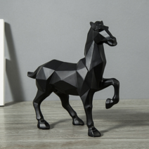 페이지127 폴리곤 홀스 오브제, 블랙