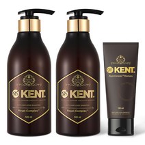 켄트 로얄콤플렉스 탈모 증상 완화 샴푸 500ml x 2p + 100ml, 1100ml, 1세트