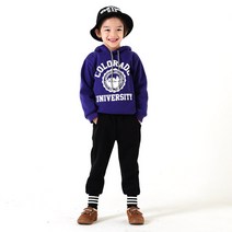 키즈레시피 아동용 콜로라도 기모후드 상하의 세트