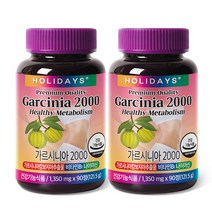 홀리데이즈 가르시니아 2000, 2개, 121.5g