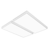 샤미즈 LED 듀리 거실4등 100W, 화이트