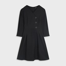 미쏘 브이넥 미니 원피스