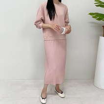 마이시즌 여성 슈가 맨투맨 레이어드 원피스