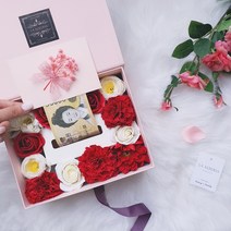 라알레그리아 비누꽃 반전 용돈박스, 레드