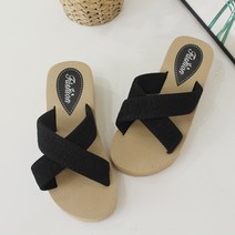 코코드림 여성용 856 엑스라인 통굽 슬리퍼