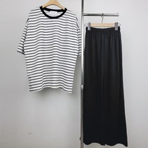 자유시간 임부 상하의 세트