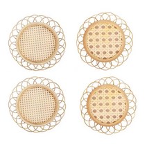 DG생활 레이스 라탄 컵받침 DG-18 2종 x 2p 세트