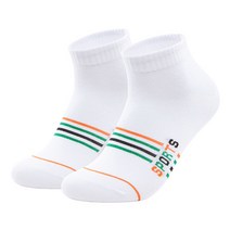 어반플렉스 남성용 멀티 골프 양말, 화이트