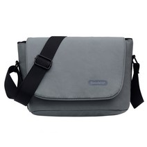 BAGnBAGs 캐주얼 카메라 숄더백 D1910, 그레이