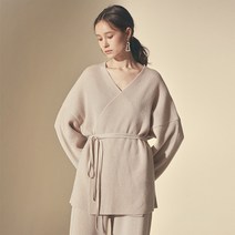 아템포 여성용 라운지 니트 숏 로브