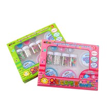 MYTOYS 요술 슬라임 3 SMART 연두색 + 핑크색 실속형 세트, 혼합색상, 1세트