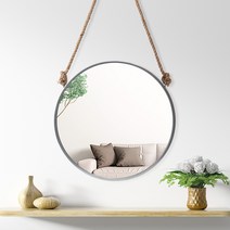 빈티지 스트랩 벽거울 60cm