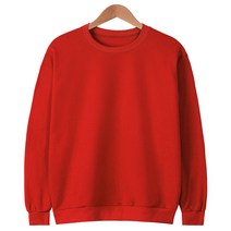 아동용 특양면 무지 맨투맨