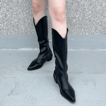 루틴 웨스턴 미들 부츠 5cm