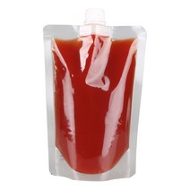 오누이상회 투명 스파우트 파우치 15mm 12 x 18 cm 300ml, 40개