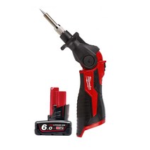밀워키 12V 충전 인두기 베어툴 M12 SI-0 + 12V 6.0Ah 리튬이온 배터리 M12 B6, 1세트