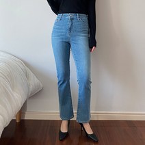 제이에이치스타일 여성용 라이크 히든 부츠컷 데님팬츠 GNBROK374