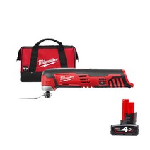 밀워키 멀티 커터 베어툴 C12 MT-0B 12V + 12V 4.0Ah 리튬이온 배터리 M12 B4, 1세트