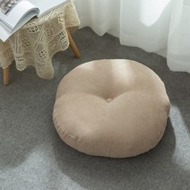 인테리어 원형 쿠션 소파, 베이지