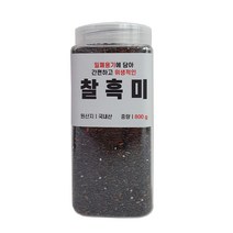 대한농산 통에담은 찰흑미, 1개, 800g