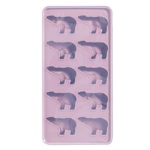 키친팩토리 파스텔 실리콘 곰얼음틀, 다크핑크