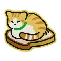 유스픽 나의 작은 멍멍이 야옹이 아크릴 그립 스마트 톡톡 휴대폰 거치대, 1개, 치즈