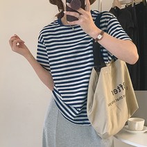 레몬소울 여성용 부르니 단가라 반팔 티셔츠