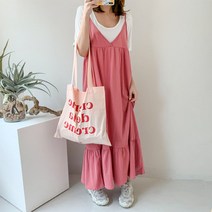 팡팡샵 임부복 OK.프릴 나시 원피스