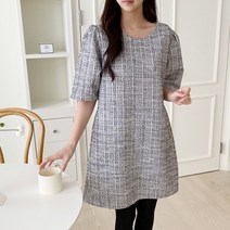 후니네 샤르노 빅사이즈 임산부 원피스