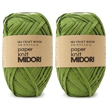 니뜨 미도리 뜨개실 40g, 102 연두, 2개