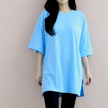 디아미뇽 여성용 라라 루즈핏 옆트임 박스티