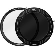 에이치앤와이 레보링 가변 ND3-1000CPL + 1/2 블랙미스트 46-62mm