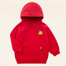 몰리멜리 아동용 사자 융기모 후드티셔츠