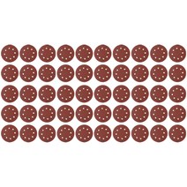 지오비즈 80방 원형 사포 125mm x 125mm, 50개