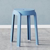 한스비 회오리 플라스틱 벤치 카페 인테리어 디자인 스툴, 스카이