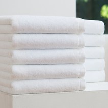 기라로쉬 소프트 갤러리 호텔 타월 200g 30수 뱀부, 화이트, 10개