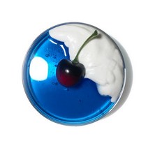 팔레트슬라임 수제 DIY 슬라임 270ml + 체리 파츠, 크림소다