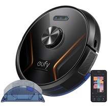 eufy 하이브리드 로봇청소기 X8, T2261, 블랙