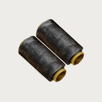 가죽공예 왁스실 초사용 1mm x 220m, 다크그레이, 2개