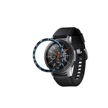디지털빌리지 갤럭시워치 기어 S3 / S2 타키마티 베젤링 46mm, 블루 화이트