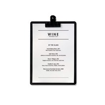 클립보드프로젝트 잉글랜드 젠틀 우드 클립보드 A5, 블랙, 1개