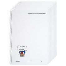 몽구 보바 베이직 노트, 화이트, 10권