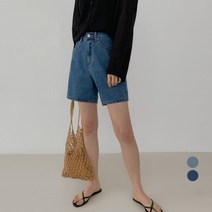 바블링브룩 여성용 베이직 데님 숏 팬츠