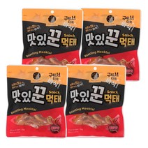 강고집 맛있꾼 먹태 불닭맛, 30g, 4개