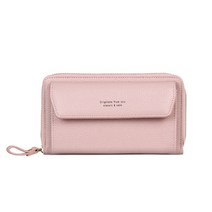 가로 지갑형 수납 크로스끈 핸드 미니백