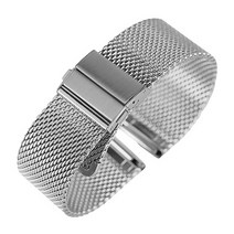 허브그립 스마트워치 스트랩 밀레니즈 버클 46mm HG-20, 실버