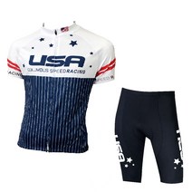 콜럼버스코리아 픽시 월드팀 반팔 자전거 상하의 세트