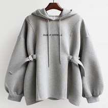 구디프 여성용 오버핏 후드 티셔츠