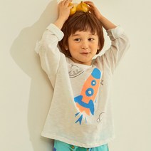 마틸다엔와이 남아용 우주 여행 티셔츠