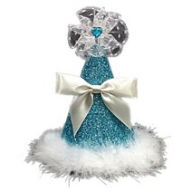 블루코사지리본 고깔, 혼합색상, 2개